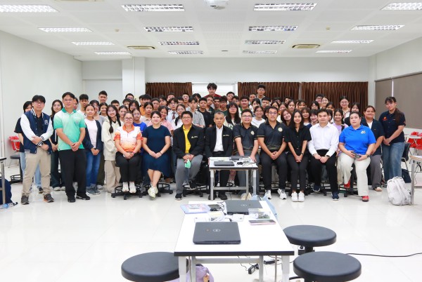 คณะวิทยาศาสตร์ประยุกต์ ให้การต้อนรับโรงเรียนมัธยมสาธิตมหาวิทยาลัยนเรศวร อบรมการสร้างนวัตกรรมชีวทางการแพทย์ฯ