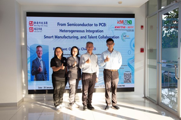 คณะวิทยาศาสตร์ประยุกต์ มจพ. ให้การต้อนรับ Prof. Chen - Fu Chien, President จาก ZDT Group