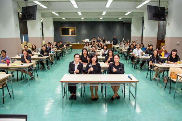 คณะวิทยาศาสตร์ประยุกต์ มจพ. จัดสัมมนาพัฒนาศักยภาพการปฏิบัติงานระบบบริหารงานทรัพยากรองค์กร ERP และ E-SARABUN เพื่อศักยภาพการทำงานระบบดิจิทัล