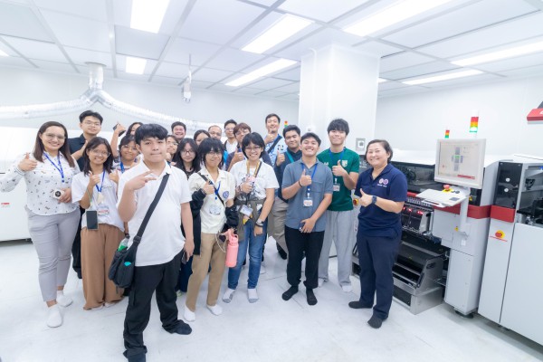 คณะวิทยาศาสตร์ประยุกต์ มจพ. ต้อนรับคณะครูและนักเรียนฟิลิปปินส์ ยกระดับความร่วมมือด้าน STEM และเทคโนโลยีเซมิคอนดักเตอร์