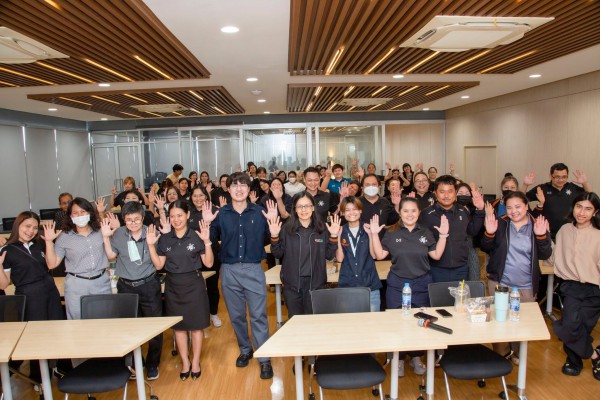 คณะวิทยาศาสตร์ประยุกต์ มจพ. จัดอบรม Work อย่างไร ไม่เสี่ยงภัย ออฟฟิศซินโดรม มุ่งสร้างองค์กรต้นแบบทำงานปลอดภัย