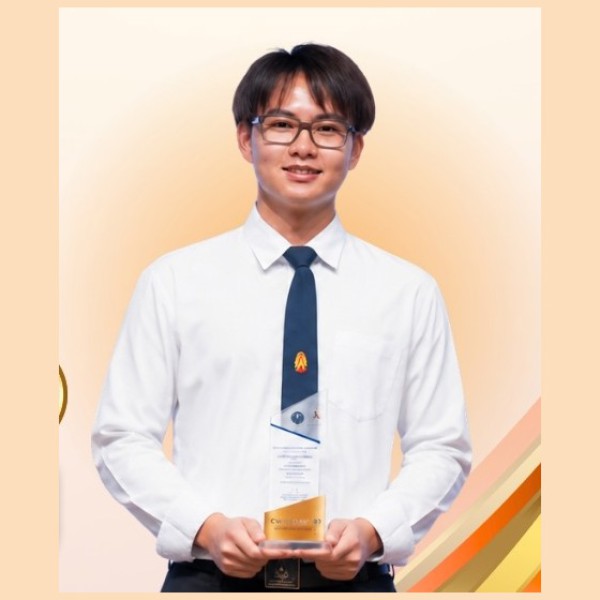 แสดงความยินดีกับนักศึกษาวิศวกรรมชีวการแพทย์ได้รับรางวัลรองดีเด่นอันดับ 3 ระดับชาติ การประกวดผลงานสหกิจศึกษาและการศึกษาเชิงบูรณาการกับการทำงาน CWIE ประจำปี พ.ศ. 2569 