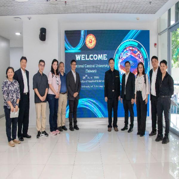 คณะวิทยาศาสตร์ประยุกต์ และภาควิชาวิทยาการคอมพิวเตอร์และสารสนเทศ มจพ. ให้การต้อนรับคณะผู้แทนจาก National Central University ไต้หวัน