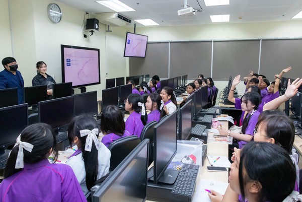 คณะวิทย์ฯ จัดอบรม "ประมาณจำนวนลิงด้วยความน่าจะเป็น" เสริมทักษะสถิติประยุกต์ให้นักเรียนโรงเรียนศรีบุณยานนท์