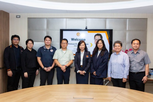 คณะวิทยาศาสตร์ประยุกต์ มจพ. ให้การต้อนรับ Professor Dr. Makoto Ogawa จาก Shinshu University ประเทศญี่ปุ่น 