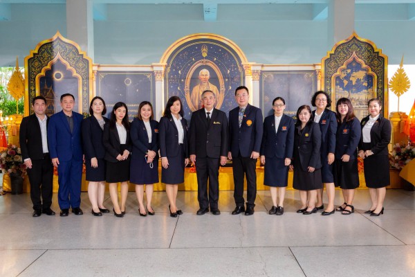 คณะวิทยาศาสตร์ประยุกต์ มจพ. ร่วมวางพานพุ่มถวายราชสักการะ รัชกาลที่ 4 เนื่องในโอกาสวันพระบรมราชสมภพ ครบ 222 ปี